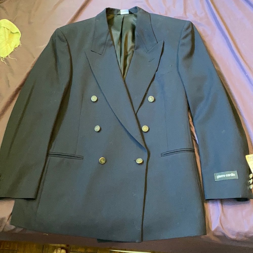 NWT Pierre Cardin Black Blazer